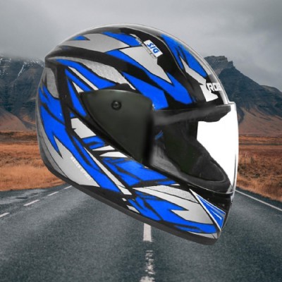 Lxt Full Face Helmet_ISI certified_Blue_H08 Motorbike Helmet(Blue)