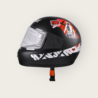 Font Unisex Full Face Helmet For Motorbikes -436-ABC Motorbike Helmet(Red)