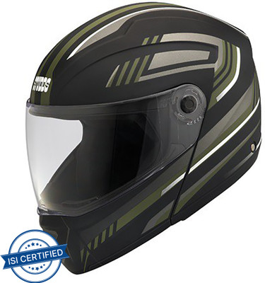 STUDDS Ninja Elite Super D1 Motorbike Helmet(Matt Black)