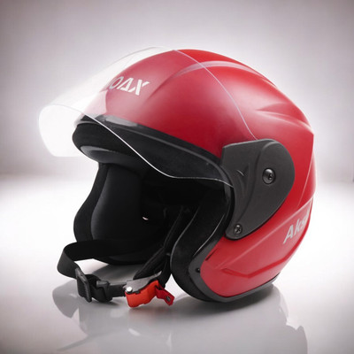 NOAX unisex full face quality good helmet @@-245 Motorbike Helmet(Red)