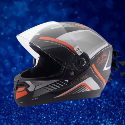 OZONE Prime Helmet_full face_HyEna_VL_@7@305 Motorbike Helmet(SILVER-BLACK)
