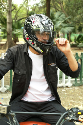 Quite SWB11 Motorbike Helmet(Green)