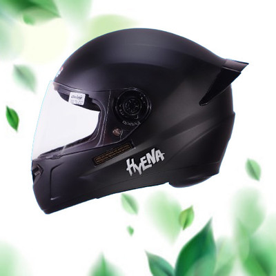 OZONE Full Face_Premium Helmet_Superior Quality_Unique Design_@v@G17 Motorbike Helmet(Black)
