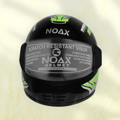 NOAX Helmet GOOD QUALITYFOR UNISEX BIKE RIDI-Green142 Motorbike Helmet(Green)