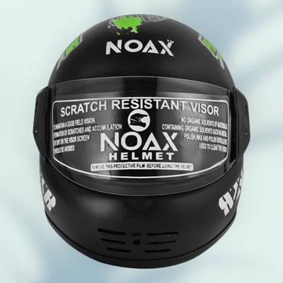 Font Helmet GOOD QUALITYFOR UNISEX BIKE RIDI-193-ABC Motorbike Helmet(Green)