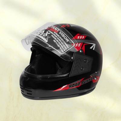 NOAX unisex full face good hard quality helmet-Green311311-Red jaal-ABCD-Helmat Motorbike Helmet(Red)