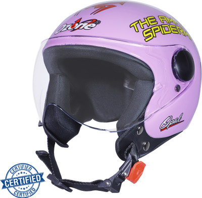 OZONE JBB_CLASS ONE HELMET_OPEN FACE_LIGHT WEIGHT_@SAFTEY@_33 Motorbike Helmet(Pink)