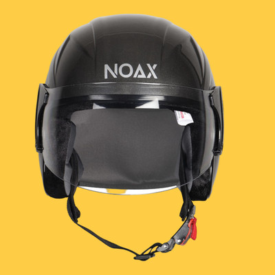 NOAX bike riding helmet & scooty, electric bikes etc.12 Motorbike Helmet(Grey)