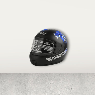 NOAX young men helmet for ridinggg motorbike-52-Blue Motorbike Helmet(Blue)