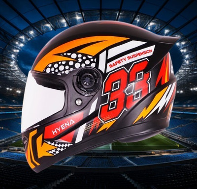 OZONE Prime Helmet_full face_HyEna_VL_@7@262 Motorbike Helmet(RED-BLACK)