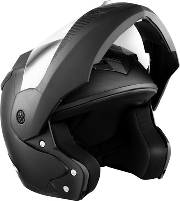 ABP Cruze ISI Certified Flip Up Motorbike Helmet(Matte Black)
