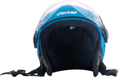 OZONE Superior Certified Helmet_openface@VG&_365 Motorbike Helmet(Blue)