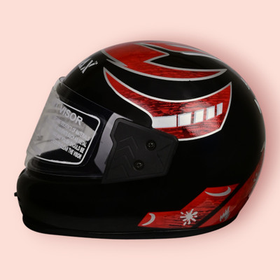 NOAX Helmet GOOD QUALITYFOR UNISEX BIKE RIDI-Green210210-Red kimi-ABCD Motorbike Helmet(Red)