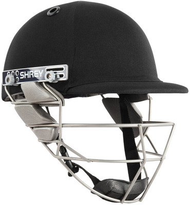Shrey Pro Guard Stainless Steel 2.0 Cricket Helmet(Black)