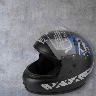 NOAX young men helmet for ridinggg motorbike-Black4242-Helmet 5-ABCD Motorbike Helmet(Blue)
