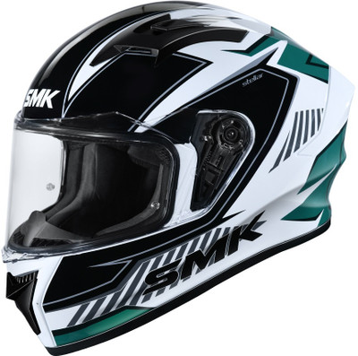 SMK Stellar Sports Adox Motorbike Helmet(Multicolor)