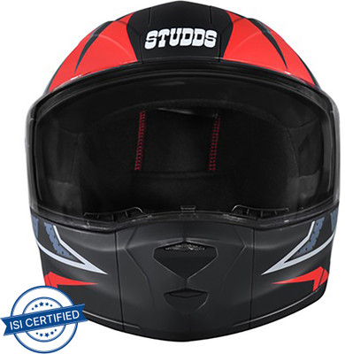 STUDDS NINJA ELITE SUPER D6 Motorbike Helmet(MATT BLACK N2)