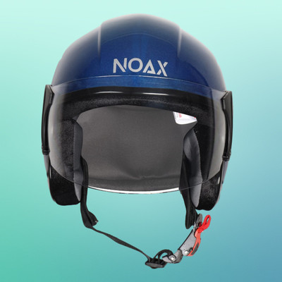 NOAX unisex open face helmet for safty650 Motorbike Helmet(Blue)