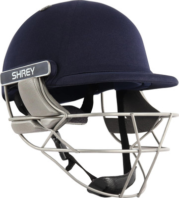 Shrey PRO GUARD AIR STAINLESS STEEL Cricket Helmet(NAVY)