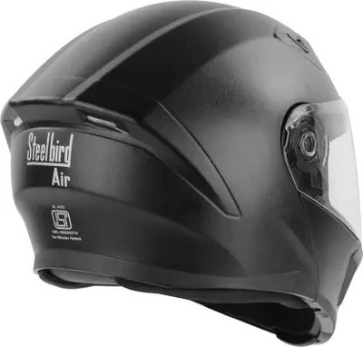Steelbird Air SBA-19 Flip Up R2K ISI Certified 580 MM Motorbike Helmet(Black)