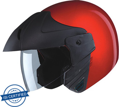 STUDDS Ninja Concept Eco Motorbike Helmet(Cherry Red)