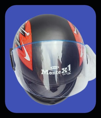 MonteX-1 New_Full Face New Bike helmet_4099 Motorbike Helmet(Multicolor)