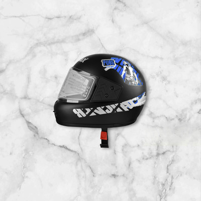 NOAX unisex full face good hard quality helmet-Silver304304-Helmet 6- 04BLUEBLUE304 Motorbike Helmet(Blue)