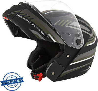 STUDDS Ninja Elite Super D1 Motorbike Helmet(Matt Black)