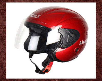 NOAX SOLID QUALITY FOR UNISEX ISI MARKEDHELMET FULL FACE RIDING SL-143 Motorbike Helmet(Red)