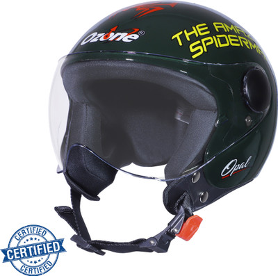 OZONE Superior Certified Helmet_openface@VG&_318 Motorbike Helmet(Green)