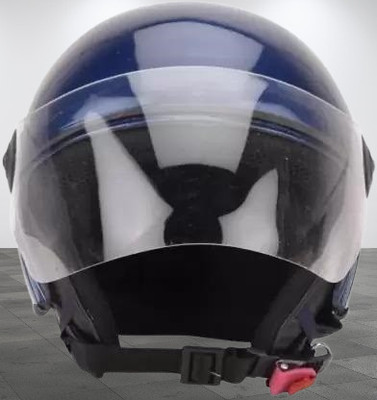 KIN Half Face Helmet_ISI certified_Blue012 Motorbike Helmet(Blue)