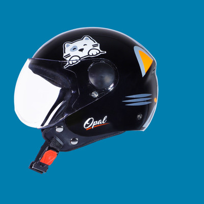 OZONE Prime Helmet_OpenFace_for Safety_Premium quality_LG@a@67 Motorbike Helmet(Pink)