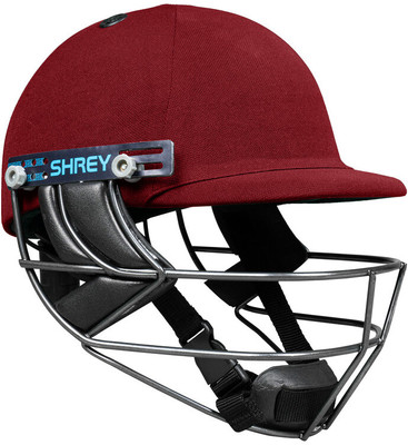 Shrey Premium 3.0 Steel Cricket Helmet(Maroon)