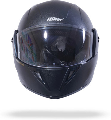 Varroc WAVE NATURAL BLK FF 580MM Motorbike Helmet(Black)