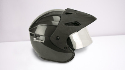 MonteX-1 Flip-up Bike helmet U16 Motorbike Helmet(Black)