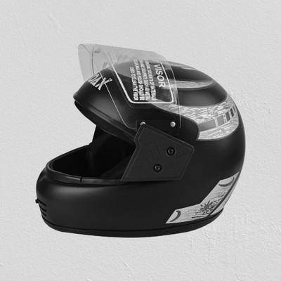 NOAX unisex full face quality good helmet @@206 Motorbike Helmet(Grey)