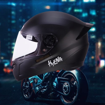 OZONE ONS_Premium Quality_Helmet_GV_@A@_18 Motorbike Helmet(Black)