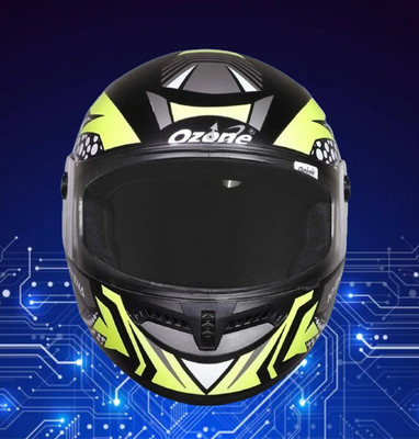 OZONE Prime Helmet_full face_HyEna_VL_@7@232 Motorbike Helmet(YELLOW-BLACK)