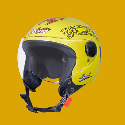 OZONE Opal helmet _openface_freesize_36 Motorbike Helmet(Yellow)
