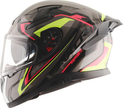 Axor Apex Roadtrip Motorbike Helmet(Black Grey Helmet)
