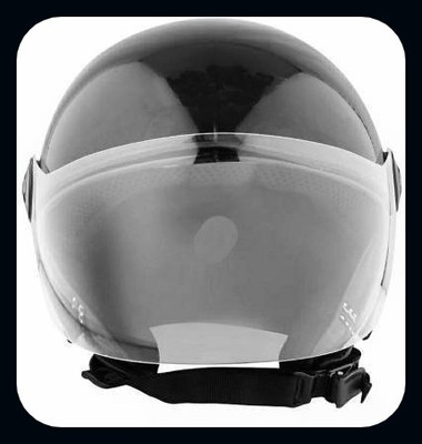 HDRC track blk_HLT Motorbike Helmet(Black)