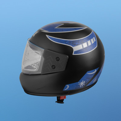 NOAX unisex full facce helmet original@51 Motorbike Helmet(Orange)