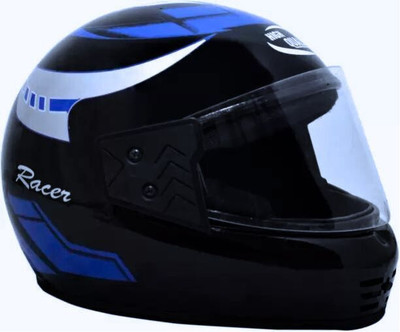 RDBS _ BLUE KIMI FULL FACE HELMAT WITH ISI CERTIFIED ( SAVE PRECIOUS LIFE ) Motorbike Helmet(Blue)