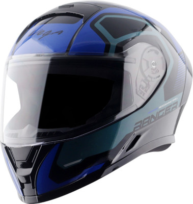 VEGA Ranger Crew Motorbike Helmet(Black Blue)