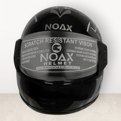 NOAX unisex full face good hard quality helmet-Green252252-Silver j-ABCD Motorbike Helmet(Silver)