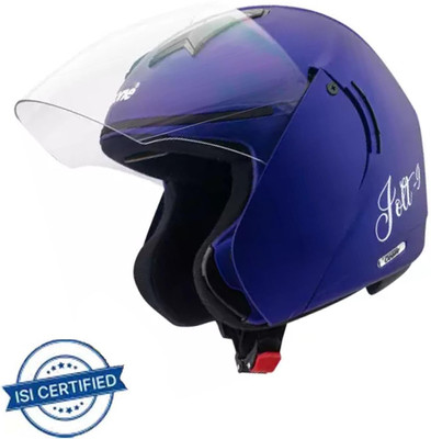 OZONE JBB_CLASS ONE HELMET_OPEN FACE_LIGHT WEIGHT_@SAFTEY@_12 Motorbike Helmet(Purple)
