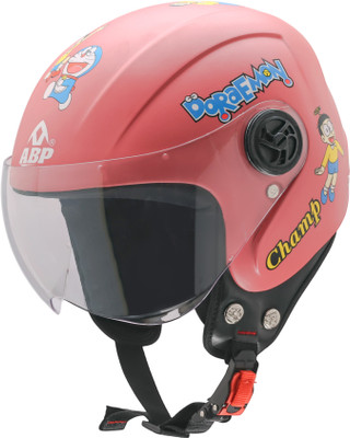 ABP CHAMP ISI Certified Kids Helmet for boys and girls Motorbike Helmet(Pink)