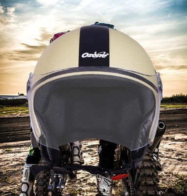 OZONE JSR_OPEN-FACE_HELMET_JBB_SUPER QUALITY_SAFETY_ABVG_@05 Motorbike Helmet(Yellow)