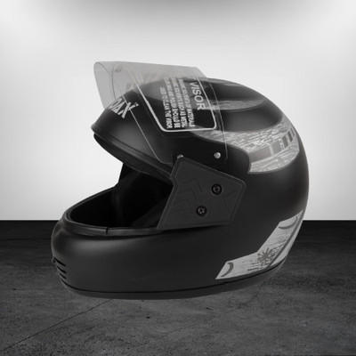 NOAX UNISEX HELMET FOR SAFTY RIDING FOR BIKEE27 Motorbike Helmet(Grey)