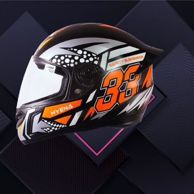 OZONE Prime Helmet_full face_HyEna_@R@Class_AD_@774 Motorbike Helmet(RED-BLACK)